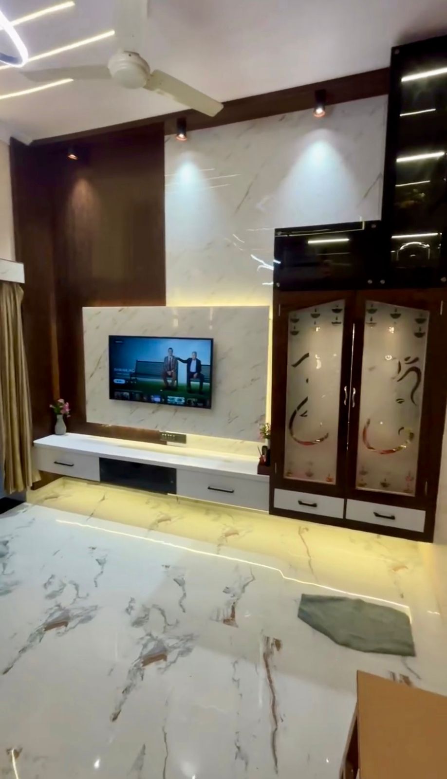 Modern Living Room with TV Unit