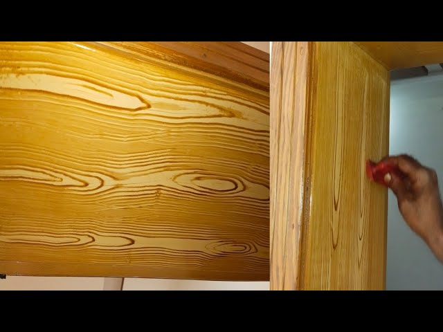 Wood Grains Polish Application - Professional Technique